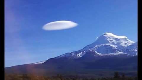 Mysterious Clouds over Mt. Shasta
