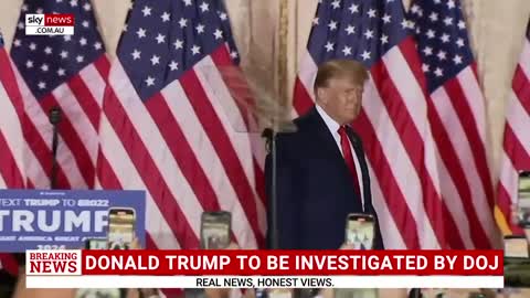 Donald Trump to be investigated by Department of Justice