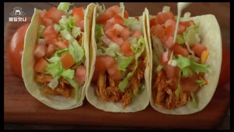 Mexican Chicken Tacos Recipe: With Garlic Sauce: Easy Way: Best Chicken Tacos