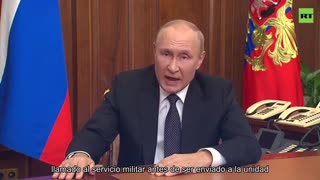 Putin se expresó sobre la movilización privada en Rusia