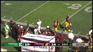 Eastern Michigan vs Central Michigan Highlights | College Football Week 5 | 2023 College Football