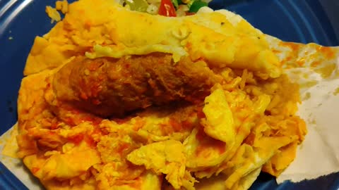Huevo en Salsa Rojo Taco 🌮