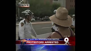 Local Coverage of SB1070 Protest July 29, 2010