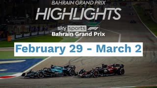 Bahrain GP: Sky Sports F1 live schedule for F1 2024 season-opener