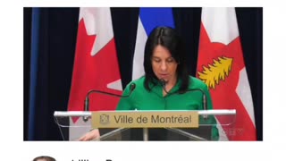 Montreal Mayor Valerie Plante collapses during press conference