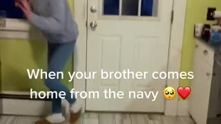 When Your Brother Comes Home from the Navy