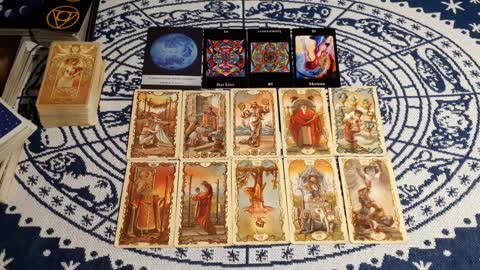 Aries November general tarot reading "Ending and resolutions"