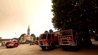 Fires rage in southwestern France amid new heatwave