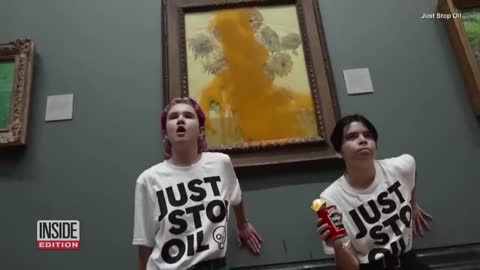 Climate Activists Throw Soup on Another Van Gogh Painting