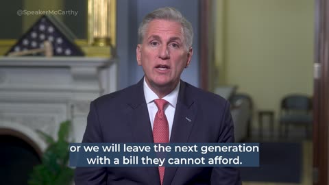 Speaker McCarthy: America's Credit Card Limit Is Maxed Out