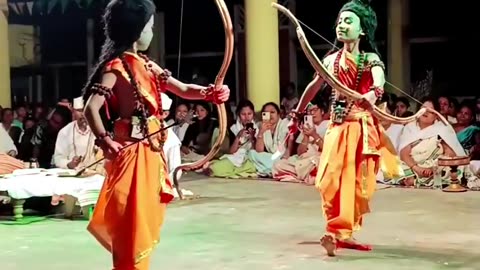 Drama of Assam, India #drama Traditional Dance of assam