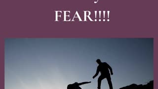 You are not alone in your fear.