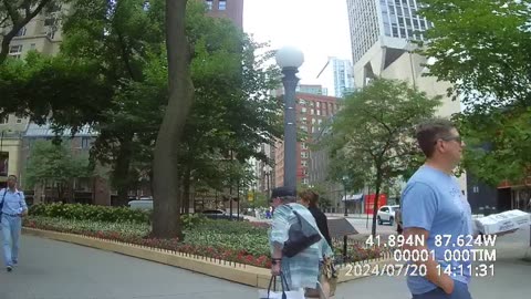 Ralph preaching the Gospel, Watertower Park. 7/20/24