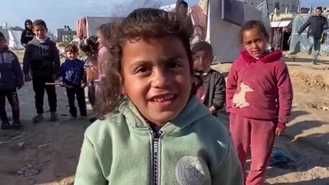 A beautiful song, despite the war, there is hope for these children in Palestine