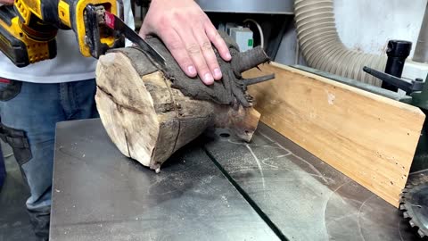 WOODWORKING Making a cutting board.