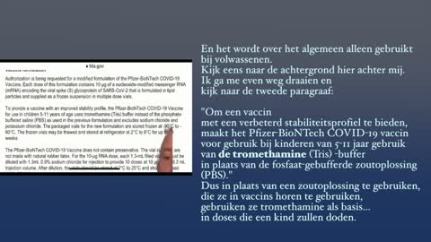 TROMETHATINE in kinderprik - Pfizer van 5 tot 11 jaar