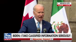 President Biden Admits Classified Doc Drama