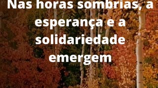 #esperançaesolidariedade