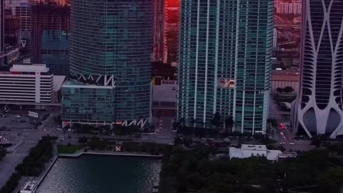 Sunsets in Miami are amazing