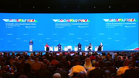Plenary session of the Russia-Africa Economic and Humanitarian Forum