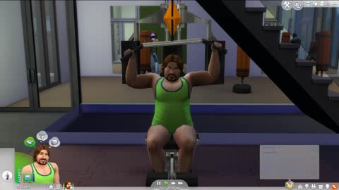 TheSims4 FatMan Workout!