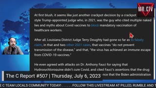 Raw Story: Garbage Propaganda Pushes Russian Collusion and Covid Vaccine Lies, Slander Judge Doughty | The C Report