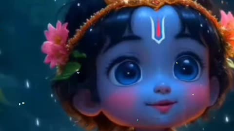 Lord Krishna kid cute status 🥰🥰 | Balkrishna cute status 🥰