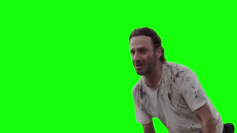 Rick Grimes “Oh No” Green Screen