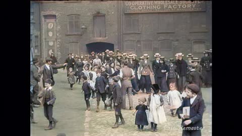 1900 in Colour - Manchester Clothing Factory