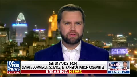 Biden does not see the people of East Palestine as friends: Sen. JD Vance