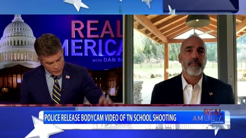 REAL AMERICA -- Dan Ball W/ Andrew Pollack, Fortified Schools Would Protect Kids, 3/28/23