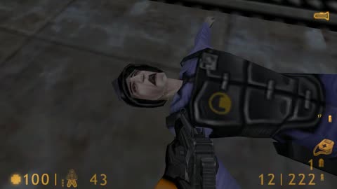 Half Life - Dead Men DO Talk, but he seems dehydrated, or maybe rigor mortis has already set in