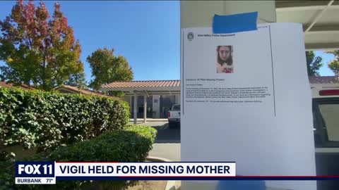 Vigil held for missing Simi Valley mother