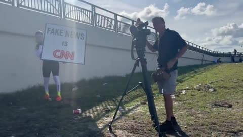 CNN Got Interrupted By SAVAGE Troll