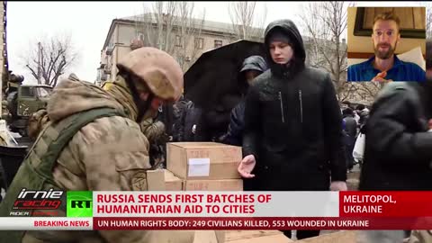 Russia Reportedly Sends 100 Tons Of Food & Medicine To Ukraine - Completely Censored By The West