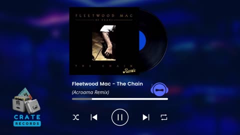 Fleetwood Mac - The Chain (Acroama Remix) | Crate Records