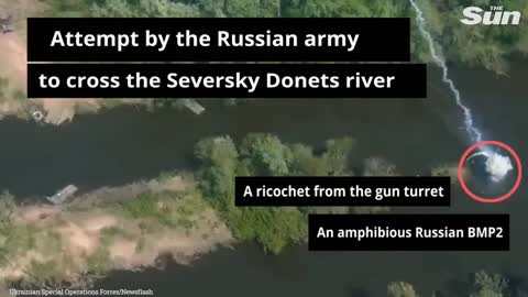 Ukraine forces destroy amphibious Russian tank with Spanish grenade launcher