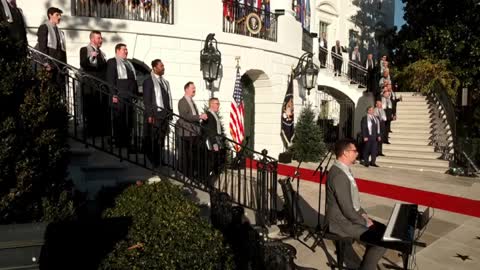 Gay Men's Chorus Gets To Sing Outside The Biden WH