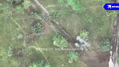 Drone drones "Braves" are harassing the enemy, near Kremenna.