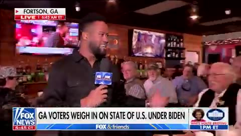 Fox asked Voters in Ga who they support before Newsom DeSantis debate.