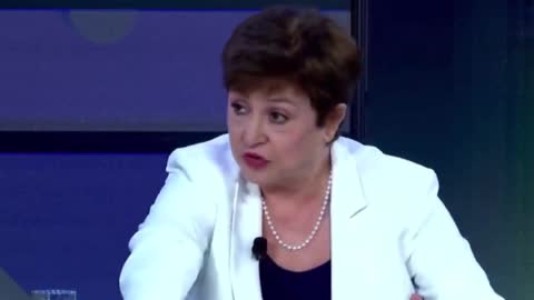 Kristalina Georgieva director of the IMF acting surprised that printing money causes inflation