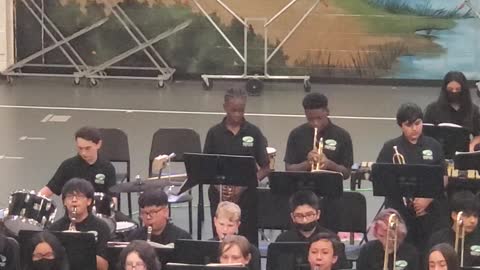 Creekland Middle Jazz Band Spring #1