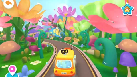 New | Baby Bus School Bus Cartoon