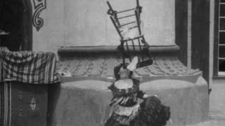 Princess Rajah Dance (1904 Original Black & White Film)