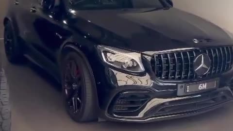 Mercedes-Benz GLC63 AMG S Custom LED Rego Keytag showcase! 🖤🔗