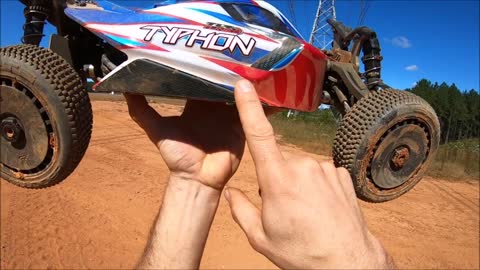 NEW ARRMA Typhon TLR Tuned BASHED!😱 SEND it then RACE it!