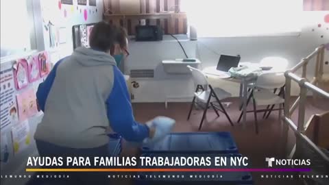Alivio en camino para familias trabajadoras de Nueva York | Noticias Telemundo