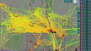 Aerosun Mormon Mafia Spy Planes - time lapsed 100X - August 11th 2023 -