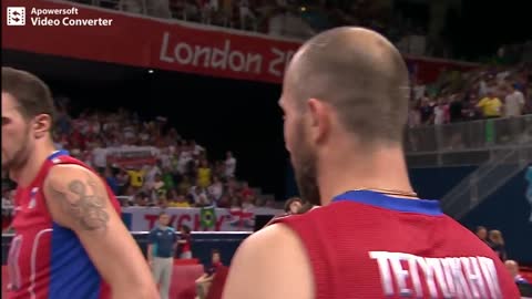 London volley RUS-BRA gold match