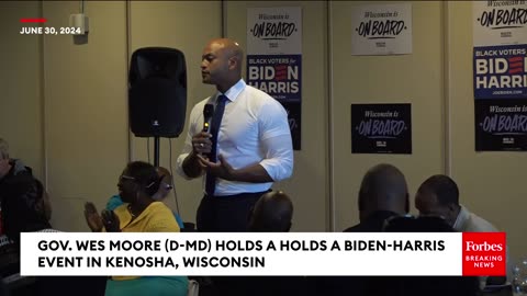 'If We're United, We Can't Lose'- Maryland Governor Urges Wisconsin Voters To Support Biden-Harris